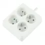 Alargador de corriente LOGON LPS155 1,5 m 4 tomas AC para interior blanco