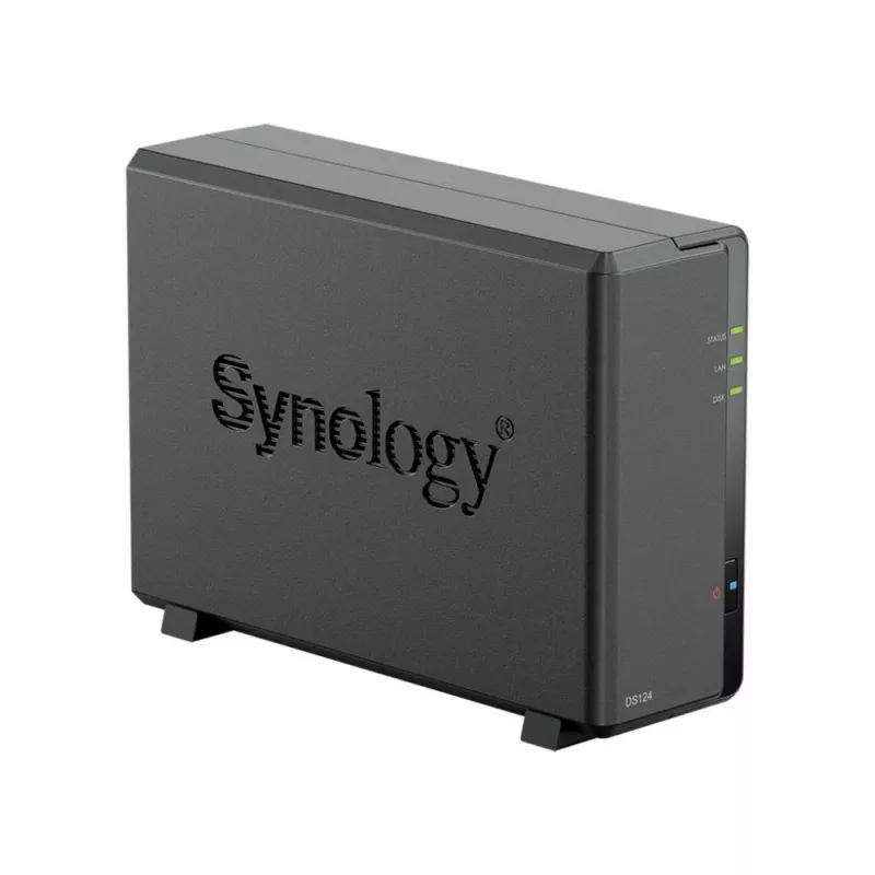 Synology DiskStation DS124 NAS/servidor de almacenamiento sobremesa Ethernet LAN negro RTD1619B