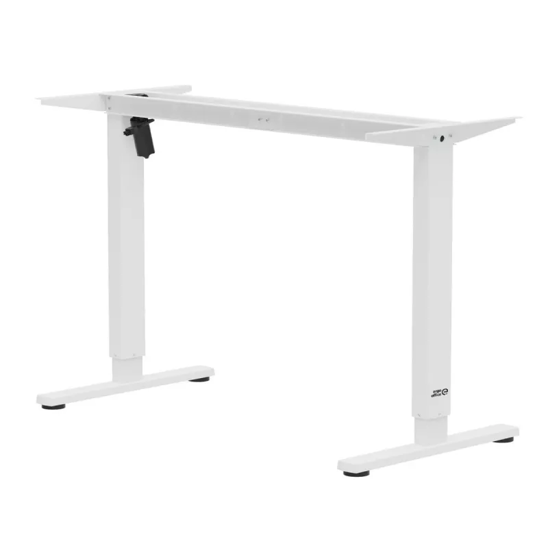Escritorio con regulación eléctrica de altura ergo office ER-400 W — altura máx. 1160 mm, carga máx. 80 kg