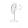 Espejo de maquillaje LED independiente ETA Fenité redondo 20 cm, control táctil, USB, batería LiPo integrada