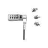Candado de cable DICOTA D31717 negro 2 m