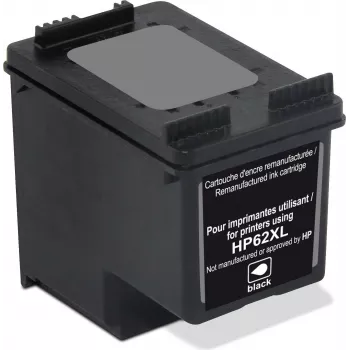 freecolor Cartucho HP 62XL negro remanufacturado – remanufacturado – compatible