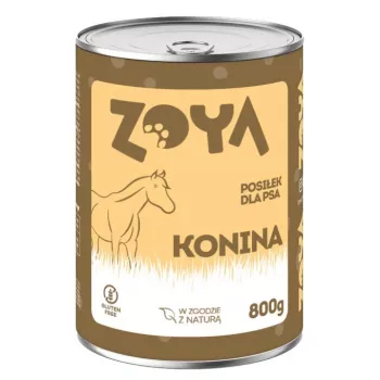 ZOYA caballo - alimento húmedo para perros - 800g