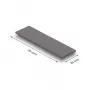 Almohadilla térmica DeLOCK 18474 3 W/m·K gris 20x70x1,75 mm