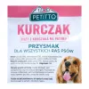 Snacks para perros PETITTO filete de pollo al palo 500 g — snack dietético de ave, envase de plástico de 500 g