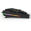 Teclado Sharkoon SGK25 Home USB QWERTZ alemán negro 75% RGB LED