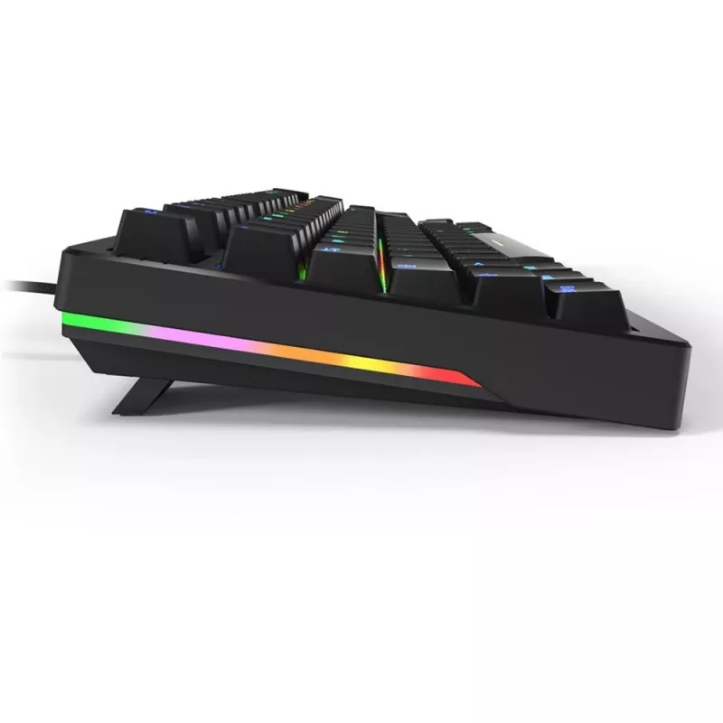 Teclado Sharkoon SGK25 Home USB QWERTZ alemán negro 75% RGB LED