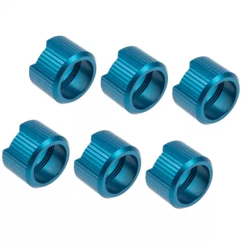 Anillo de compresión EK Water Blocks EK-Quantum Torque pack de 6 STC 16 Azul