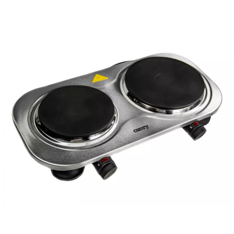 Camry CR 6511 Cocina Independiente Negro, Acero inoxidable Eléctrica