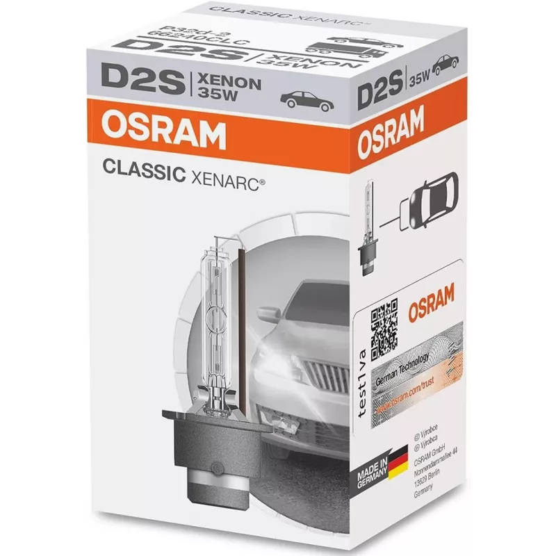 Osram 66240CLC lámpara de coche D2S 35 W xenón