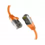 Cable de red EFB-Elektronik CAT8.1 NARANJA 0,50m RJ45 S/FTP PIMF LSZH 2000MHz 40GB Fabricante: EFB Elektronik (EC020200278)