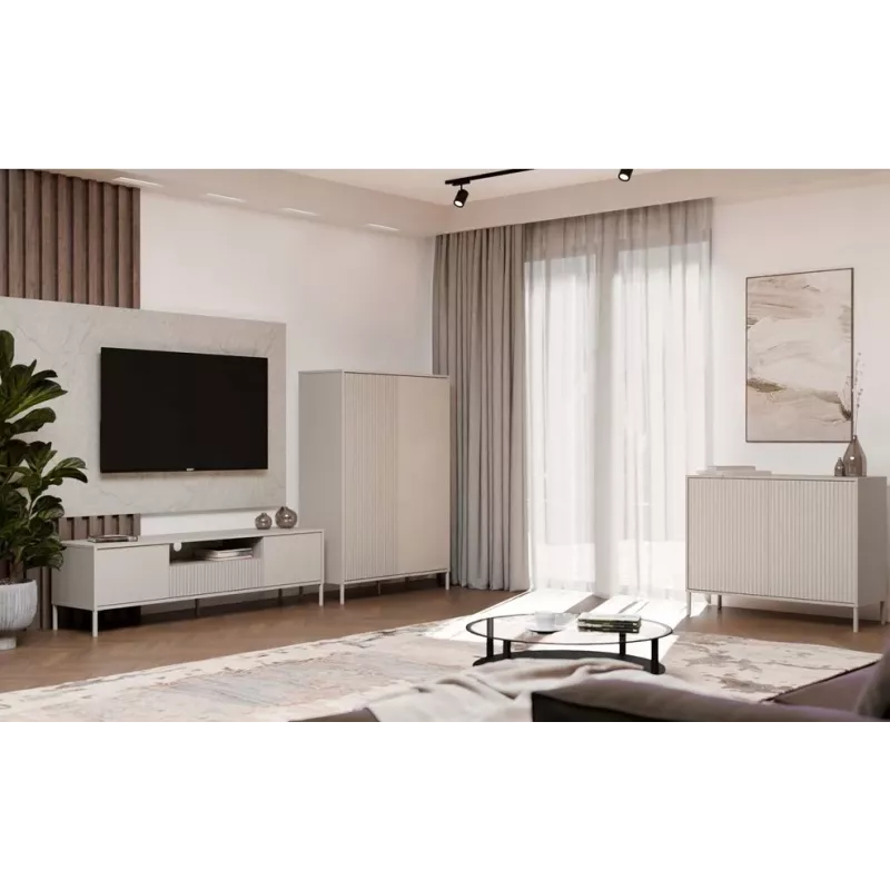 RTV KAMARO 160 esbelto/GŁ color Cashmere