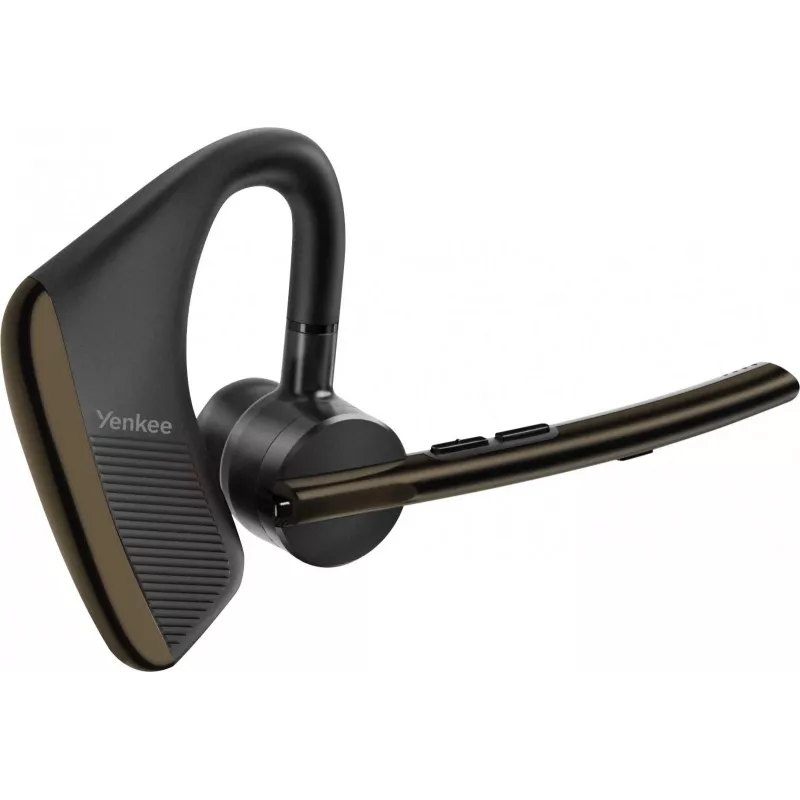 Auriculares con cable/Bluetooth manos libres YENKEE YHF F20BK – auriculares con micrófono en línea para llamadas y audio