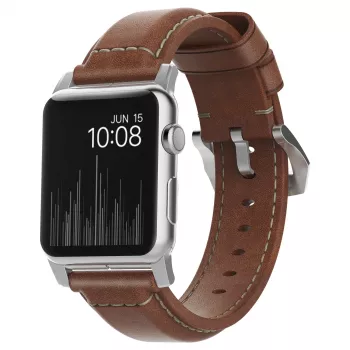 Nomad NM1A4RST00 – correa – smartwatch – marrón – Apple – Apple Watch Sport – Apple Watch – Apple Watch Edition – cuero