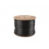 Lanberg LCF5-21CU-0305-BK cable de instalación Cat5e F/UTP para exterior, cobre macizo, 305 m, negro