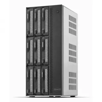 TerraMaster T9-500 PRO NAS/Servidor de almacenamiento Desktop Intel® Core™ i7 16 GB DDR5 0 TB Gris