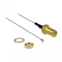Cable coaxial DeLOCK 88813 0,2 m MHF III (I-PEX) RP-SMA gris
