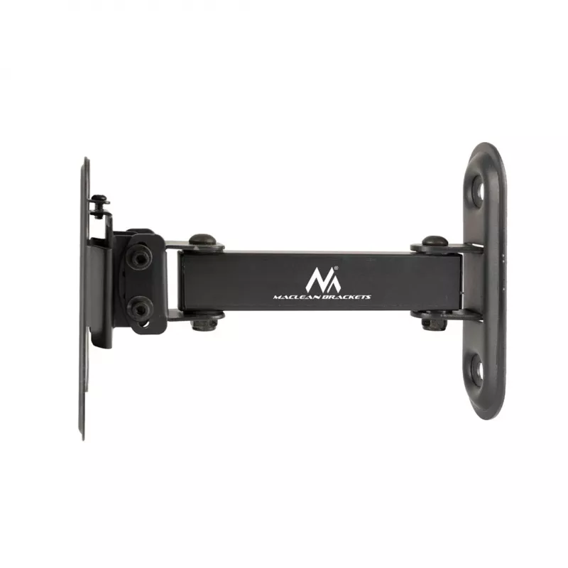 Maclean MC-416 Soporte de pared para TV y monitor 13-32 30 kg inclinable orientable máx. VESA 100x100 negro con acabado en polvo Soporte universal LED OLED LCD