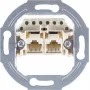 Toma de conexión de pared ShiverPeaks S/CONN maximum connectivity 2x 8/8 en paralelo sin tapa para instalación empotrable (74231-1)
