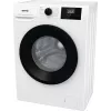 Lavadora independiente Gorenje W3NGPI72SBS, 7 kg, 1200 rpm, motor inverter, vapor, 15 programas, Blanco