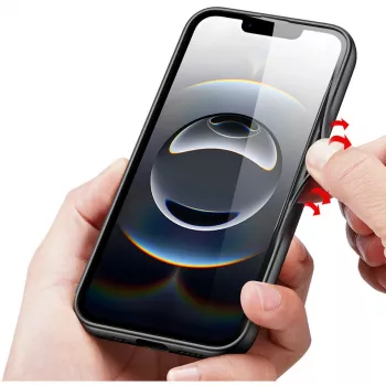 Funda Nevox 2499 Funda para móvil Negra para iPhone 16e 15,5 cm