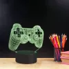 Lámpara de mesa MANTA SNL57RGB decoración de luz RGB 3D, LED RGB, efecto 3D decorativo