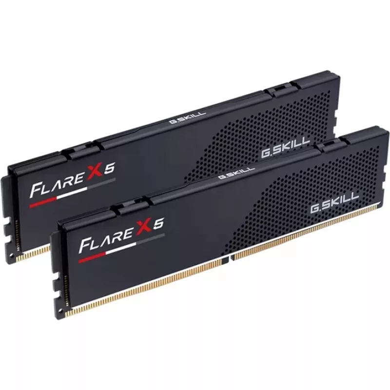 G.Skill Flare X5 F5-5200J4040A32GX2-FX5, 64 GB, 2 x 32 GB, DDR5, 288-pin DIMM - G.Skill Flare X5 F5-5200J4040A32GX2-FX5. Componente para: PC