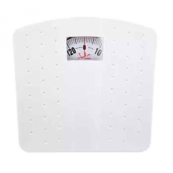 Báscula de baño mecánica JATA Mod. 70 rectangular blanca