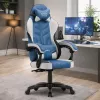 Huzaro Force 2.7 Schwarz Carbon Silla gaming Azul