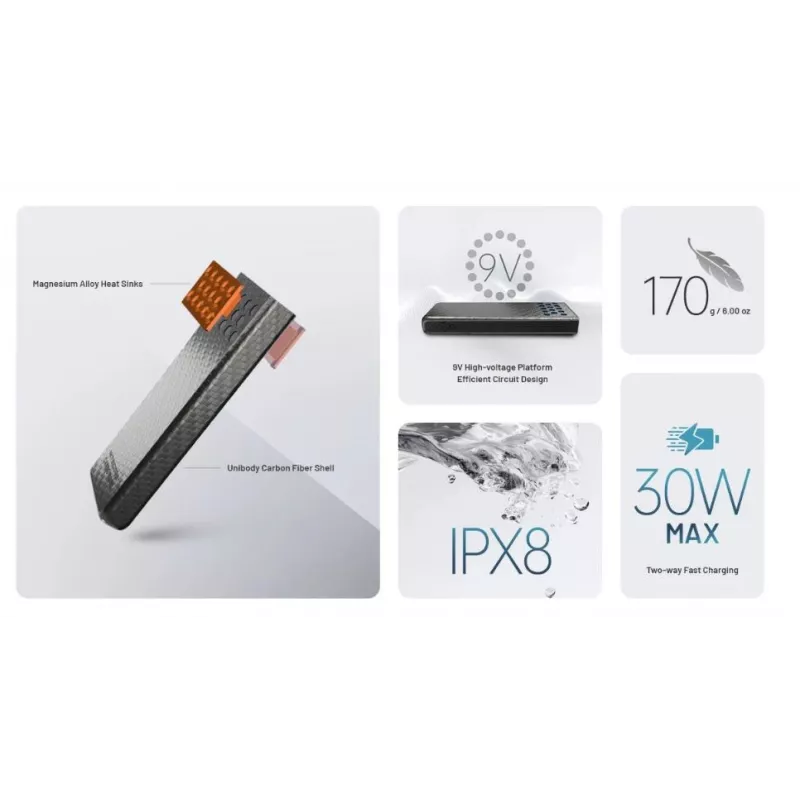 Batería externa 10000MAH/CARBO 10000 G2 naranja Nitecore