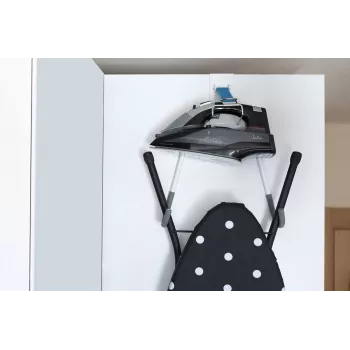 Organizador de tabla de planchar y plancha de vapor Jata HPLA8115 - montaje en pared/puerta