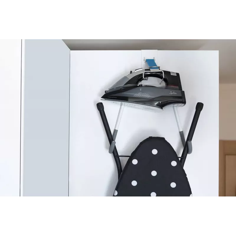 Organizador de tabla de planchar y plancha de vapor Jata HPLA8115 - montaje en pared/puerta