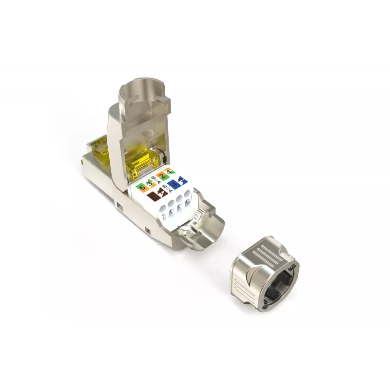 Conector de campo Digitus CAT 6A DN-93638 AWG 22-27 compatible con hasta 4PPoE