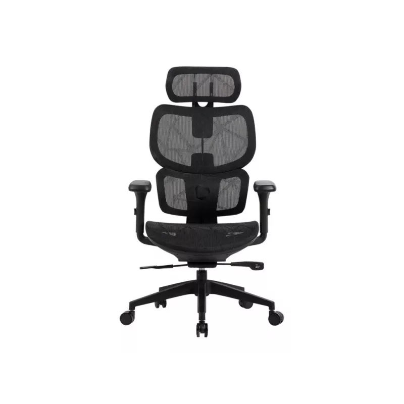 Silla de oficina gaming Onex | Ventra Premium malla transpirable | negra