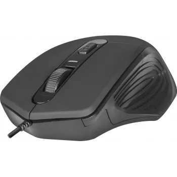 Ratón óptico Defender DATUM MB-347 negro 1600dpi 4P