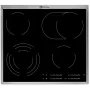 Electrolux EHF46547XK placa vitrocerámica integrable negra, 4 zonas, control táctil