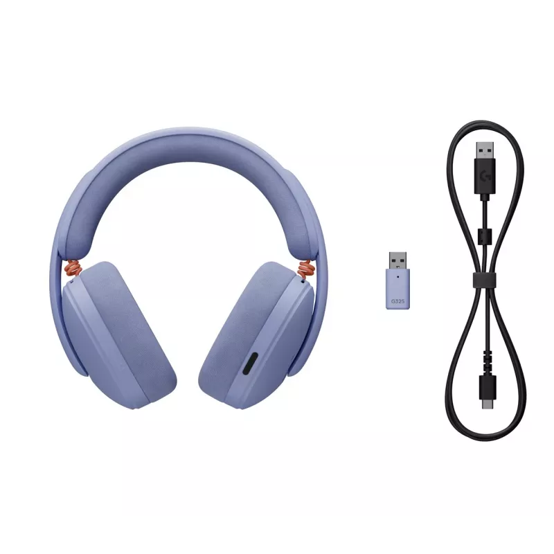 LOGITECH G325 LIGHTSPEED auriculares gaming inalámbricos - LILAC - 2.4GHZ - EMEA