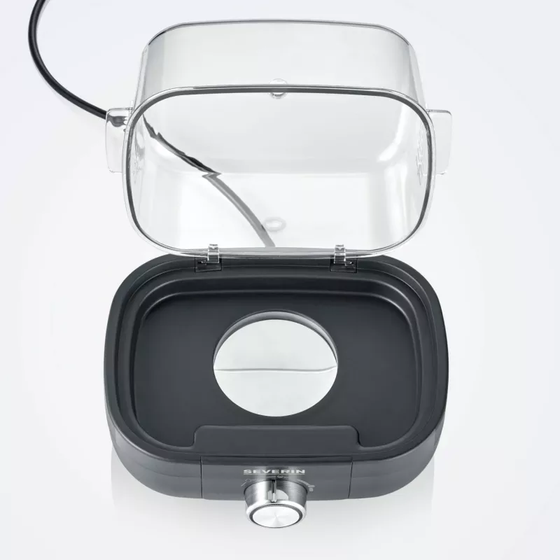 Huevos cocidos Severin 420W, para máx. 6 huevos EK 3166 negro (EK3166)