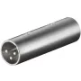 Adaptador XLR macho a macho Goobay 27460