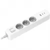 Regleta Xiaomi BHR07UKEU — 3 tomas AC Type F, 250 V, cable de 1,4 m, blanca