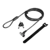Candado de cable LogiLink NBS012 negro plata