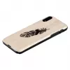 Funda para smartphone man and wood para iPhone XR, Indian negro, carcasa rígida protectora
