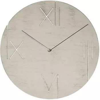 NeXtime Reloj 3104wi Galileo, Ø43 cm, pared, blanco antiguo
