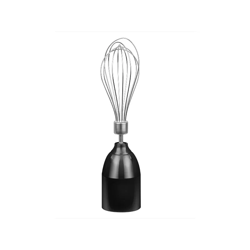 LAFE BlendMix BRK-003A set de batidora de mano, 800 W, 2 velocidades, turbo, cuchilla de acero inoxidable, vaso de 0,6 l, negro/plateado