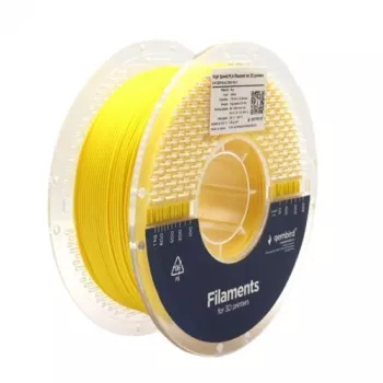Filamento para impresión 3D Gembird PLA 1,75 mm Amarillo 1 kg