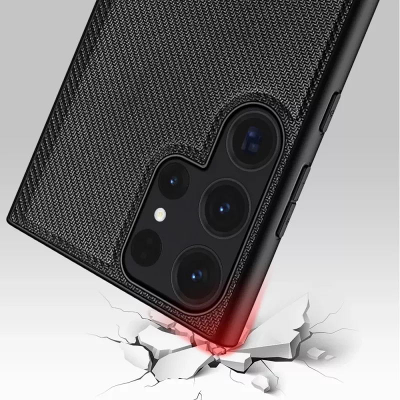 Nevox StyleShell NYLO - Samsung Galaxy S25 Ultra, negra