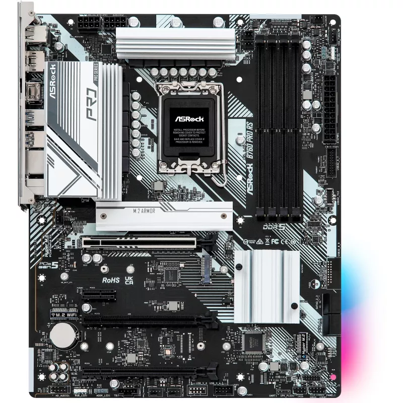 Placa base ASRock B760 Pro RS DDR5 ATX