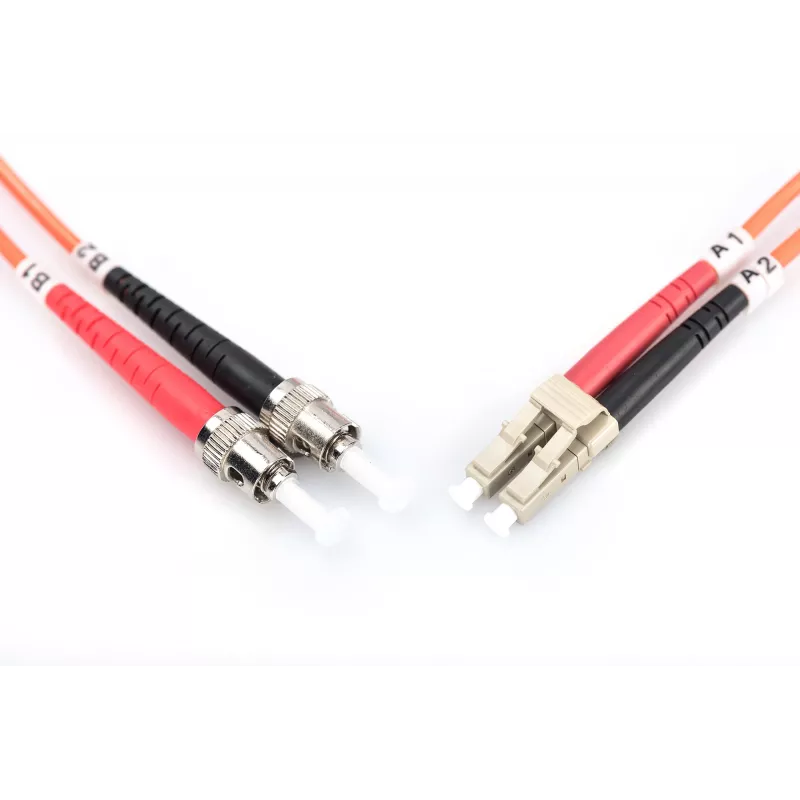Cable de red de fibra óptica multimodo - LC - ST - 10 m - I-VH - OM2 - LC - ST