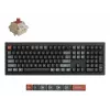 Teclado mecánico Full-Size (100%) Keychron V6 Ultra 8K — QWERTY, Bluetooth, RGB LED, negro