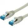VALUE - Cable de parcheo - RJ-45 (M) a RJ-45 (M) - 20 m - SFTP, PiMF - CAT 6A - moldeado, hilo flexible - Gris (21.99.0869)